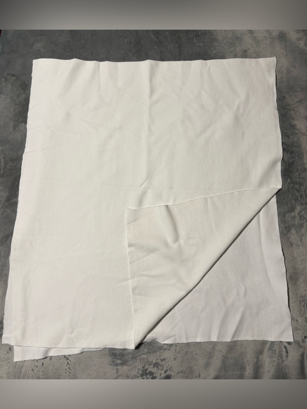 4-way stretch thermal waffle knit